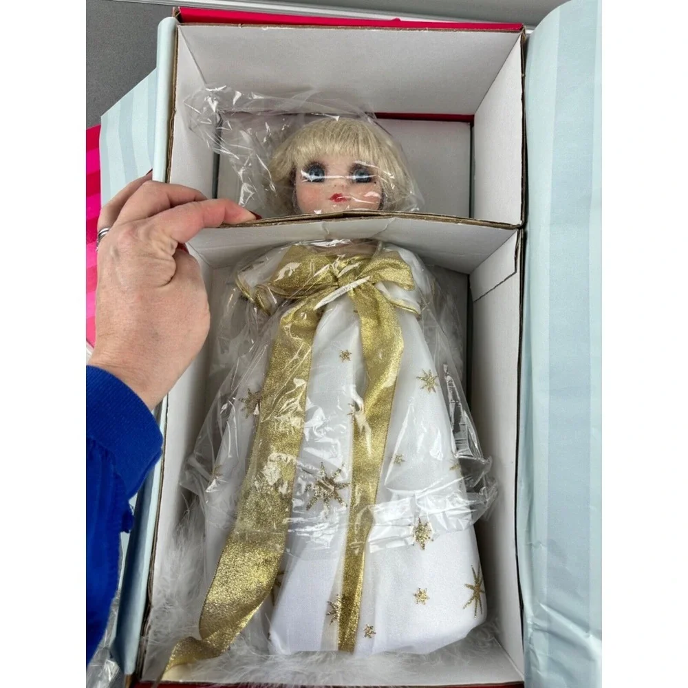 MIB Marie Osmond 2004 Angel Adora Belle Doll Christmas Tree Topper #1465/2000COA